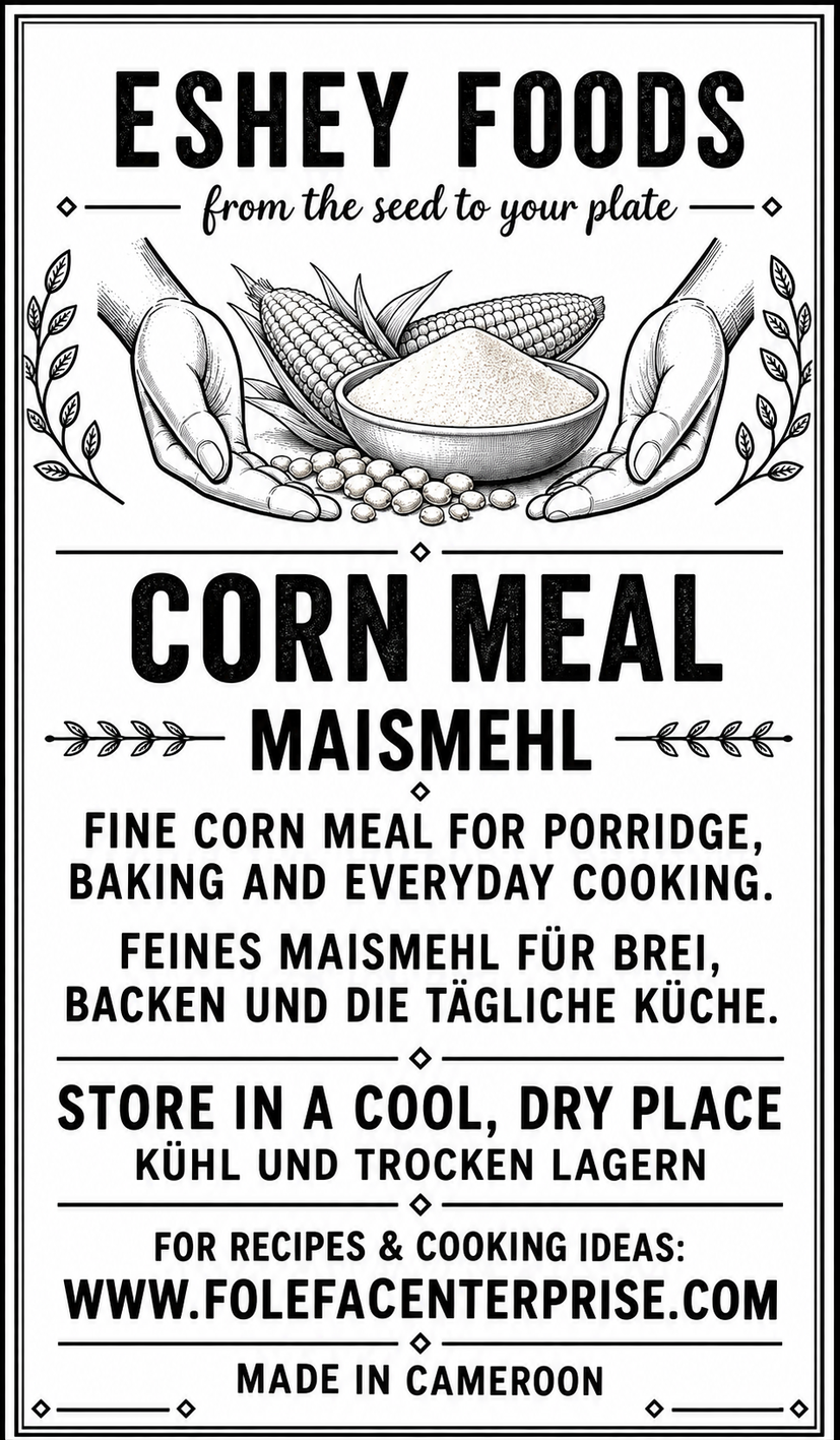 Corn Meal / Maismehl label artwork