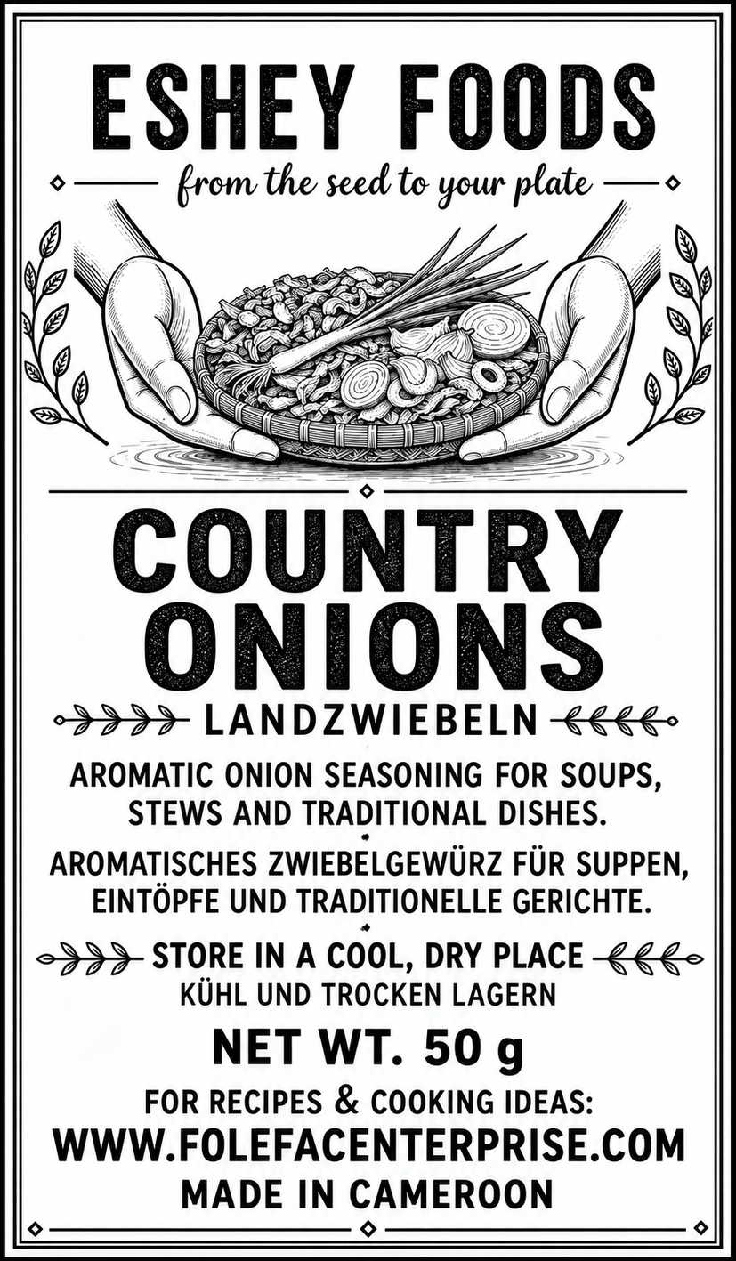 Country Onions / Landzwiebeln label artwork