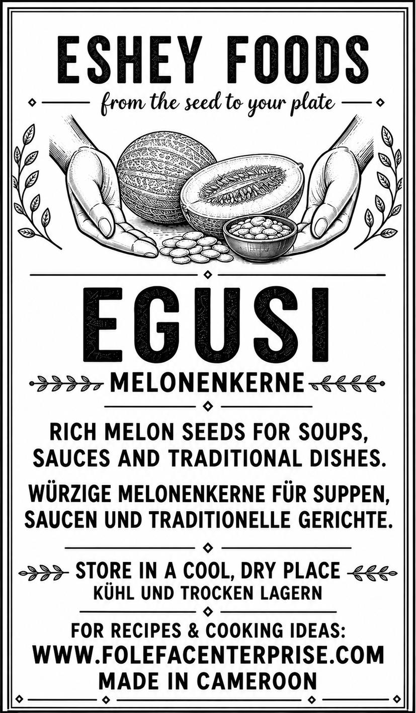 Egusi / Melonenkerne label artwork