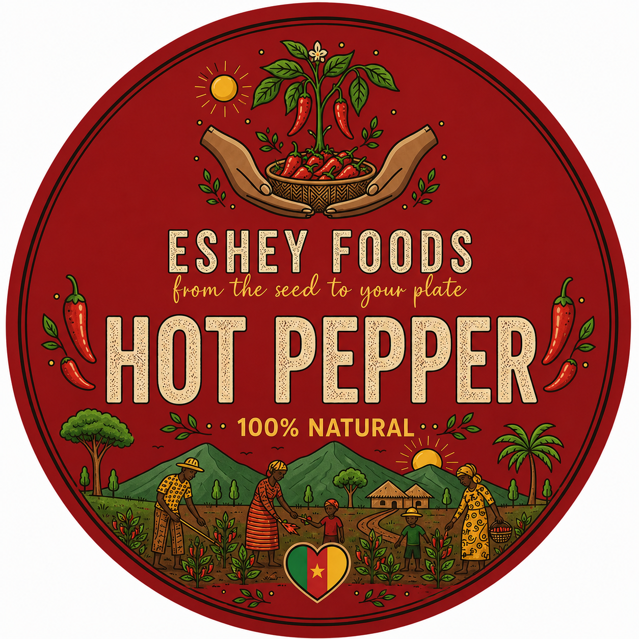 Hot Pepper label artwork