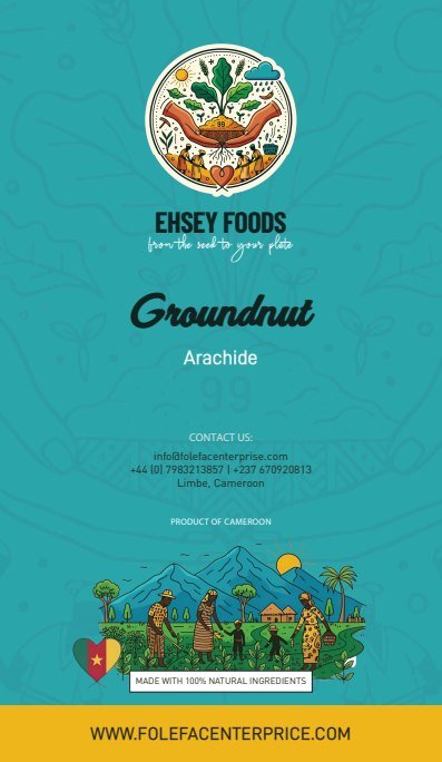 Groundnut / Arachide label artwork